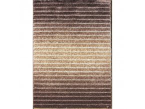 48947 chlupaty kusovy koberec seher 3d 2607 brown beige