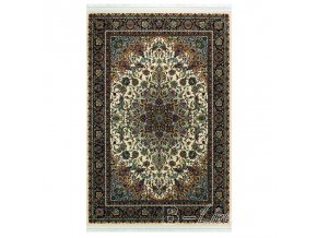 Klasický přírodní kusový koberec Razia 5503/ET2W | hnědý