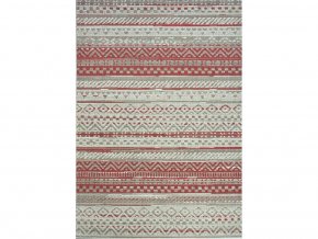Moderní (Buklák) kusový koberec Star červený 19112-85