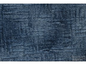 Metrážový koberec bytový Groovy 75 modrý - šíře 3 m