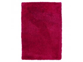 Chlupatý kusový koberec Spring Red | červená