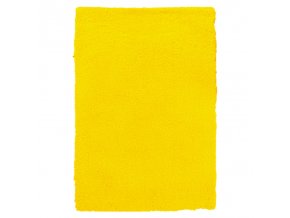 Chlupatý kusový koberec Spring Yellow | žlutá
