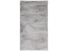 Chlupatý kusový koberec Rabbit New Grey | šedá