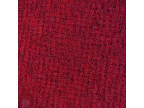 Metrážový koberec bytový Efekt 5180 - šíře 5 m červený