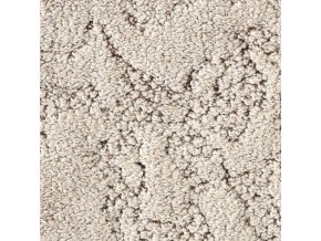 Metrážový koberec bytový CORTINA 6654 - šíře 4 m Hnědý