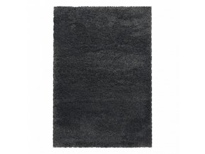 Chlupatý kusový koberec Fluffy Shaggy 3500 grey | Šedá