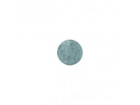 Chlupatý kusový koberec Fluffy Shaggy 3500 blue kruh | Modrá