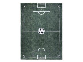 Dětský kusový koberec Bambino 2138 Football greenzelená | zelená