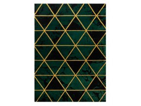 Kusový koberec Emerald 1020 green and goldzelená | zelená