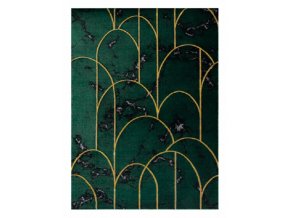 Kusový koberec Emerald 1016 green and goldzelená | zelená
