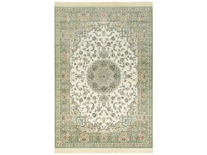 Kusový koberec Naveh 104379 Ivory/Green | zelená