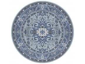 Kruhový koberec Mirkan 104438 Skyblue | modrá