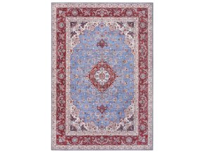 Kusový koberec Asmar 104968 light blue, dark red | vícebarevná