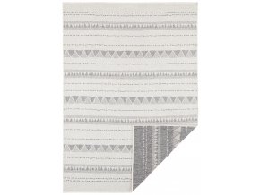 Kusový koberec Twin Supreme 103753 Bahamas Grey/Cream | bílá, šedá