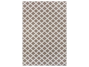 Kusový koberec Twin-Wendeteppiche 105465 Linen | hnědá