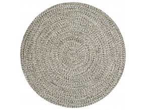 Kusový koberec Braided 105552 Melange kruh | béžová