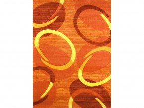 Designový koberec Florida 9828 Orange | oranžová