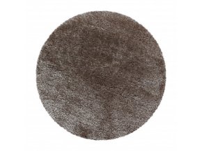 Chlupatý kusový koberec Brilliant Shaggy 4200 Taupe | Hnědá