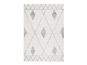 Moderní kusový koberec Taznaxt 5107 Cream | Bílá