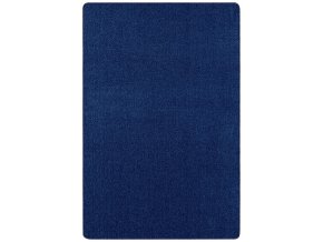 Jednobarevní kusový koberec Nasty 104447 Darkblue | Modrá