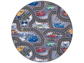 Dětský kusový koberec Play 105204 kruh | Vícebarevná