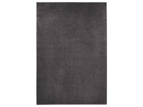 Jednobarevní kusový koberec Pure 102661 Anthrazit | Černá