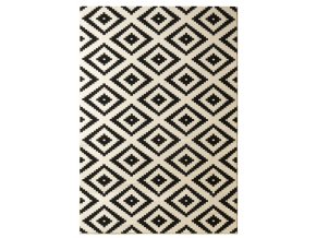 Moderní kusový koberec Hamla 102332 | Černá