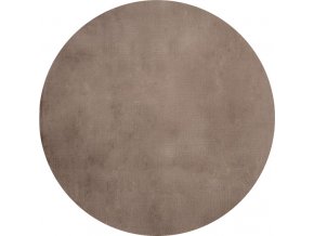 Moderní kusový koberec Cha Cha 535 taupe kruh | Hnědá