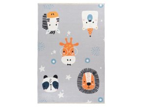 Dětský kusový koberec My Greta 603 animal | Vícebarevná