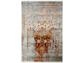 Klasický kusový koberec Laos 453 TERRA | Oranžová