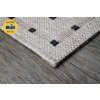 27872 3 moderni buklak kusovy koberec floorlux silver black 20329