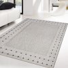 27872 moderni buklak kusovy koberec floorlux silver black 20329