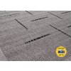 Moderní (Buklák) kusový koberec Floorlux Silver/Black 20008