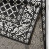 Moderní kusový koberec bouclé Botany Royal černý (Typ 160x230 cm)