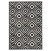 Moderní kusový koberec Capri 102553 černý (Typ 70x140 cm)