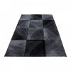 Moderní kusový koberec Plus 8003 Black | černý (Typ 80x300 cm)