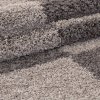 Chlupatý kusový koberec Gala Shaggy 2505 Taupe | taupe (Typ 80x250 cm)