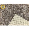 Metrážový koberec bytový Efekt AB 6112 hnědý - šíře 4 m