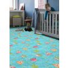 Dětský metrážový koberec Sovička Silk 5298 - šíře 4 m