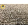 Metrážový koberec bytový Rambo Bet 93 hnědý - šíře 4 m