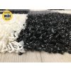 Chlupatý kusový koberec Life Shaggy 1501 černý (Typ 80x250 cm)