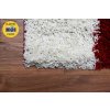 Chlupatý kusový koberec Life Shaggy 1501 červený (Typ 80x250 cm)