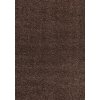 Chlupatý kusový koberec Dream Shaggy 4000 hnědý (Typ kulatý 80 cm)