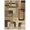 Moderní kusový koberec Portland 1597AY3D | hnědý