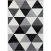 Moderní kusový koberec Lotto 665/HR5E | černobílý