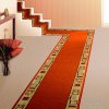 Moderní koberec běhoun Jena 84 oranžový (Šíře role šíře 120 cm)