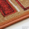 Moderní koberec běhoun Jena 84 oranžový (Šíře role šíře 120 cm)