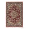 Klasický přírodní kusový koberec Razia 5503/ET2R | červený