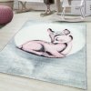Dětský kusový koberec Bambi 850 Pink | Růžový