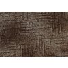 Metrážový koberec bytový Groovy 43 hnědý - šíře 3 m